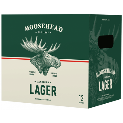 Moosehead Lager 12 Bottles