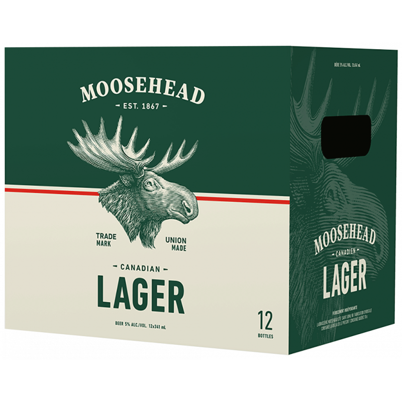 Moosehead Lager 12 Bottles