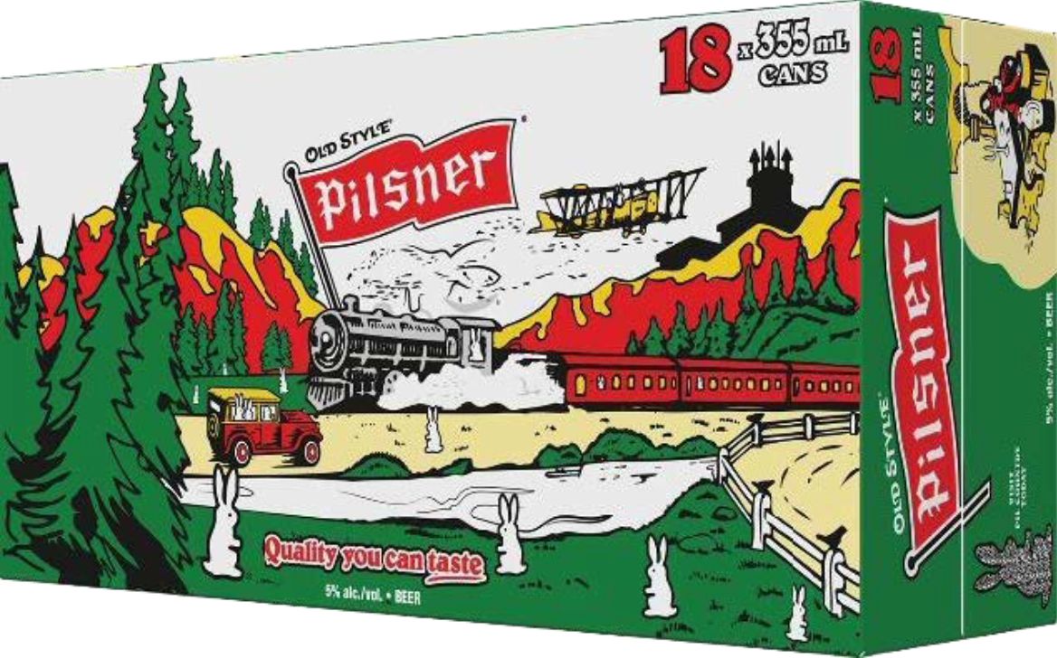 Old Style Pilsner 18 Cans