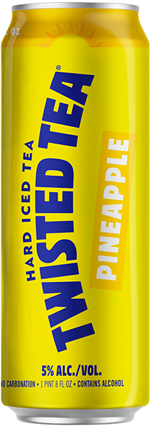 Twisted Tea Hard Iced Tea Pineapple 473ml