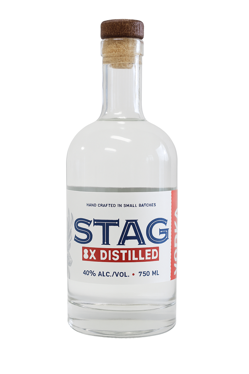 Stag Vodka 750mL