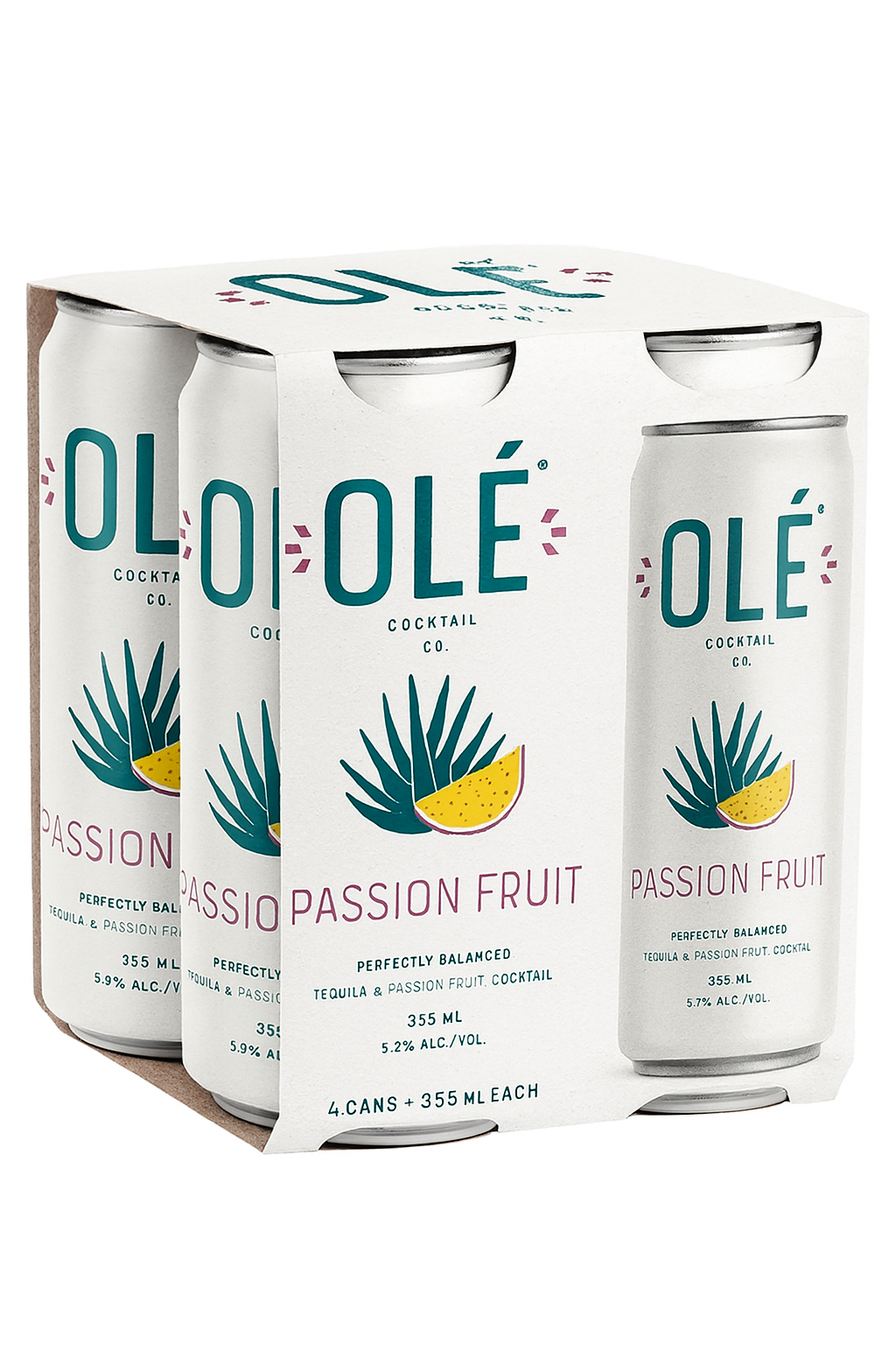 Ole Passion Fruit 4x355mL