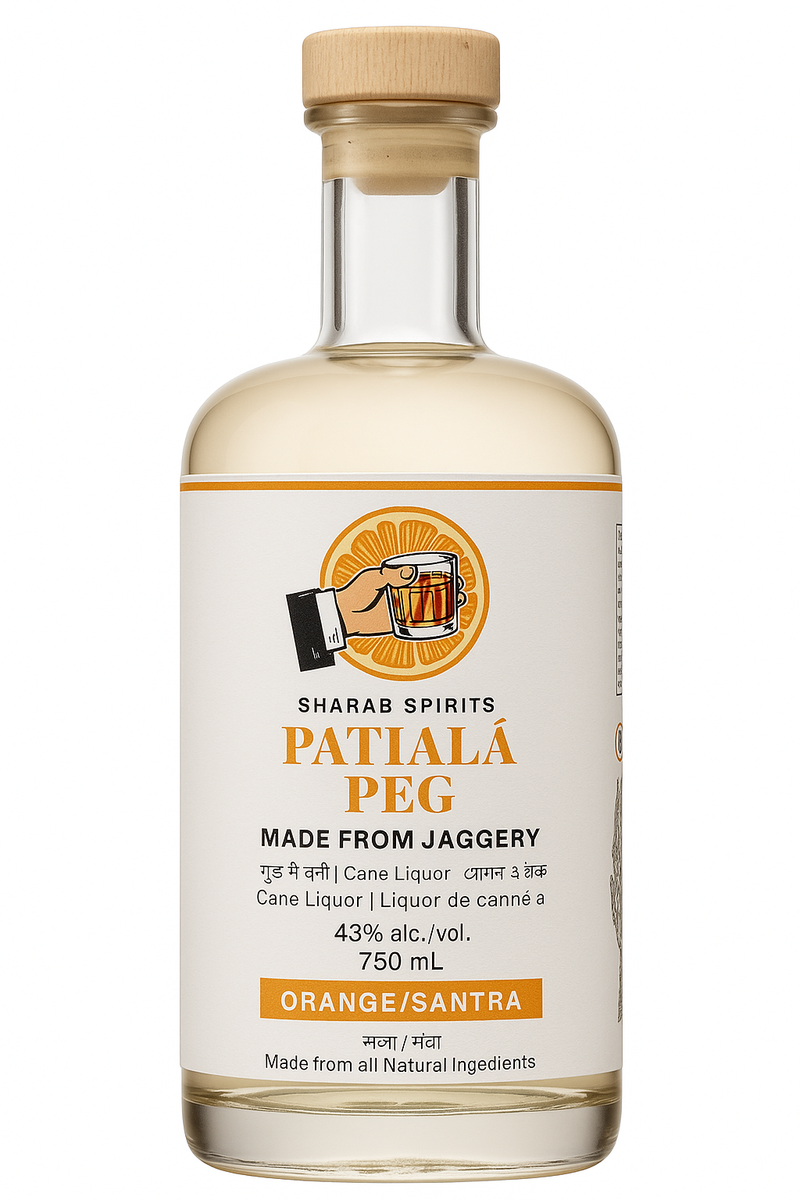 Patiala Peg Orange 750ml