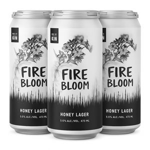 Fire Bloom Honey Lager 4x473ml