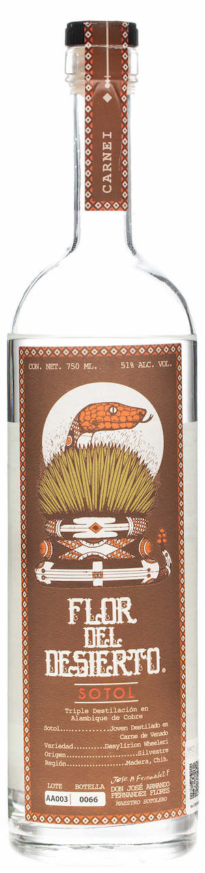 Sotol Flor Del Desierto Carnei 750ml