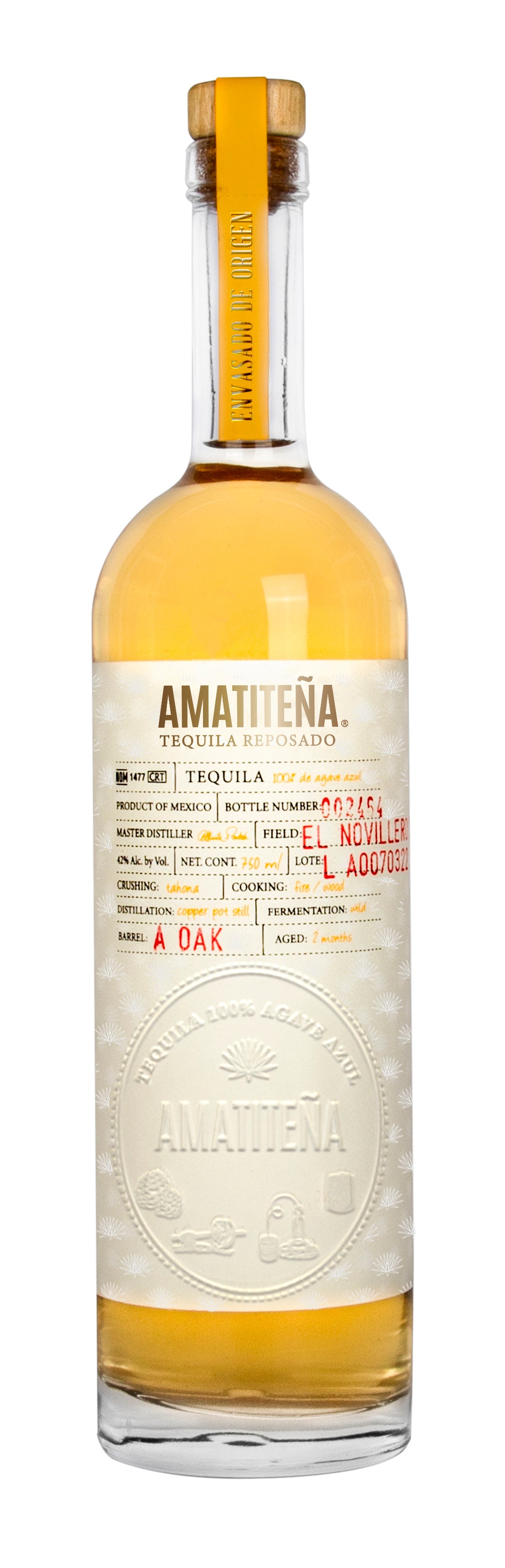 Amatitena Tequila Reposado 750ml