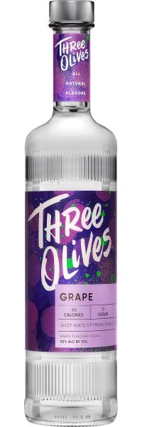 Three Olives Grape Vodka 750mL