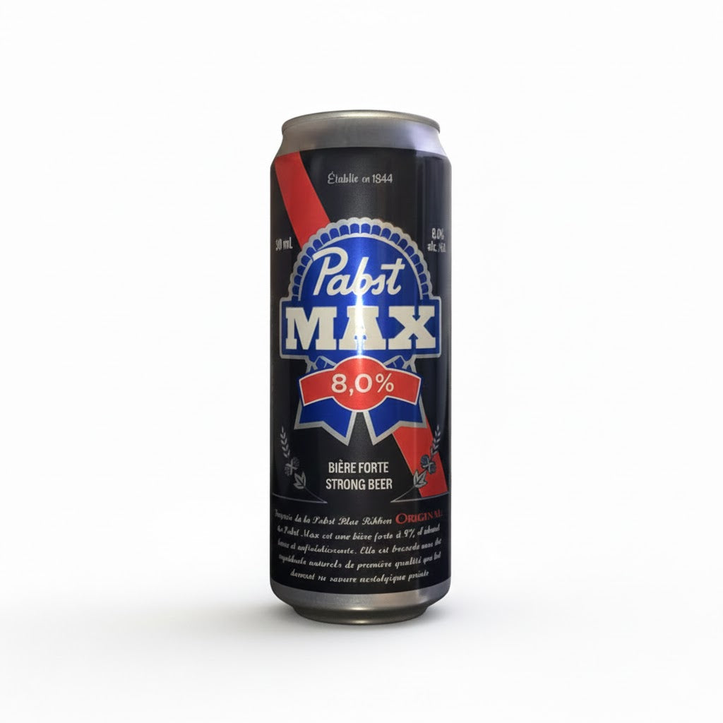 Blue Ribbbon Max Pabst Blue Ribbon Max 8% 710ml – Parkside Liquor Beer & Wine