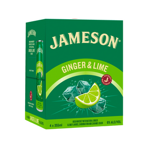 Jameson Ginger And Lime 4 Cans