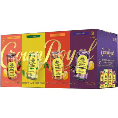 Crown Royal Whisky Lemonade Variety Pack 8 Cans